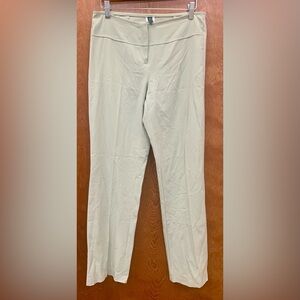 Vintage Wrapper pale green trousers